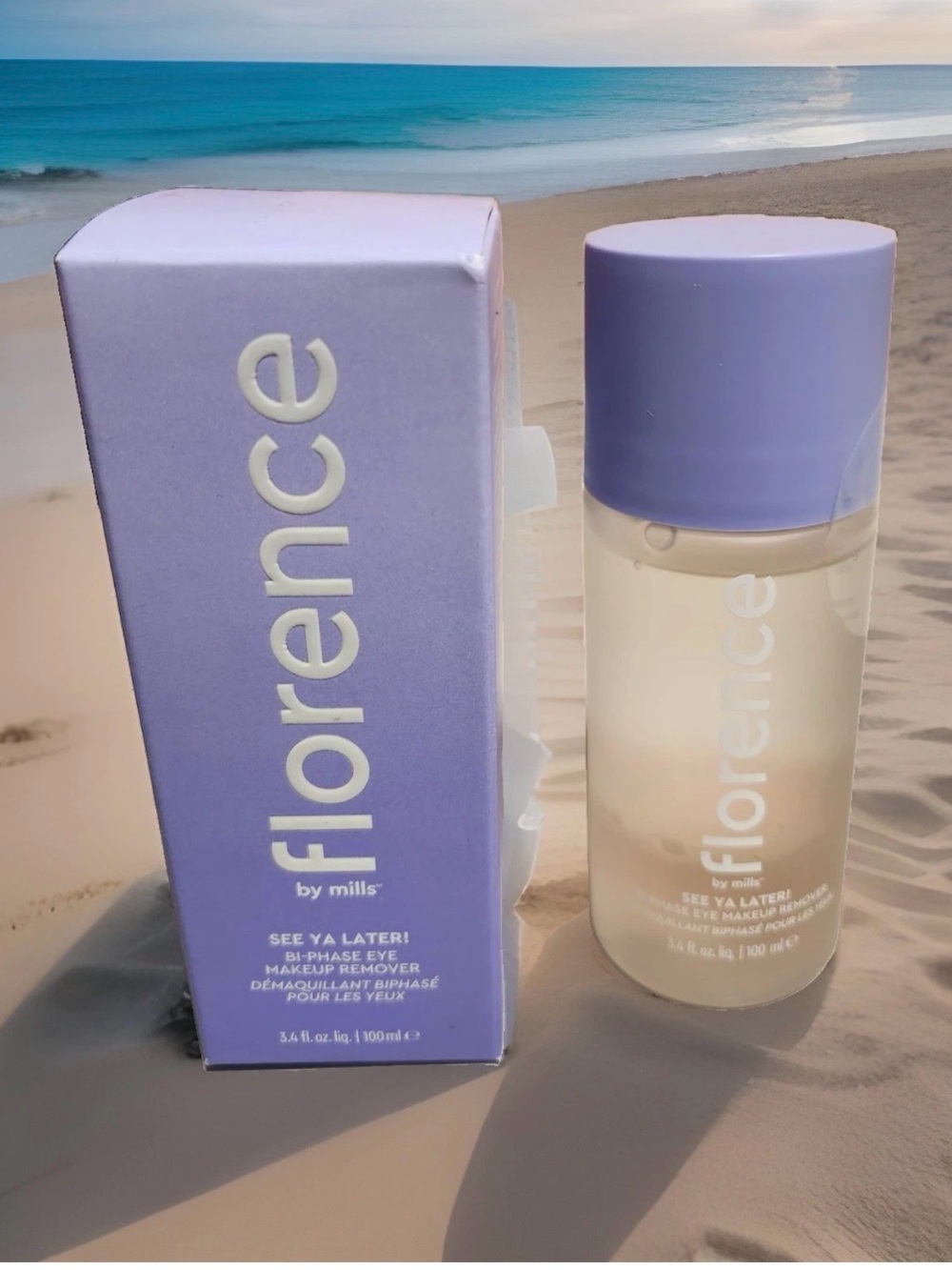 florence by mills See Ya Later! Bi-Phase Eye Makeup Remover Vegan 3.4 fl oz